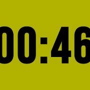 46 Second Timer Countdown No Music With Alarm