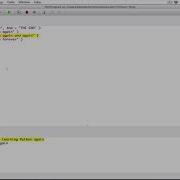 31 Завершающий символ новой строки функции Print End Изучение Python