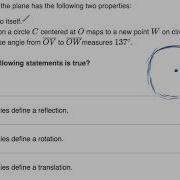 Identifying Transformation Described With Other Algebra And Geometry Concepts