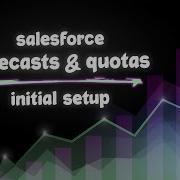 Salesforce Forecasts Quotas Initial Setup Add Quotas How To Use Forecast Tab