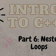 Nested Loops Introduction To Programming With C Part 6