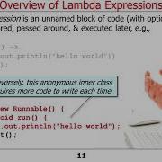 Overview Of Java 8 Lambda Expressions And Method References