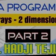 Java Tutorial Series Array Part 7 Two Dimension Array