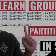 Изучите GROUP BY и PARTITION BY в SQL