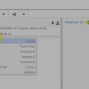 Python Compute The Determinant Of A Given Square Array