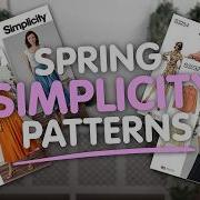 Новые весенние выкройки Simplicity 2026