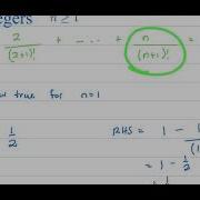 Math Induction With Sigma Notation