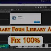 Kontakt No Library Found Kontakt Library Missing Fix Problem No NICNT File Download Macos Windows