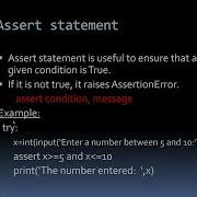 Exceptions Handling Assert Statement Python Programming V H N S N College Autonomous