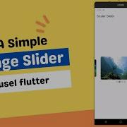 Flutter Tutorial Build A Simple Image Slider Carousel Flutter Carousel Slider
