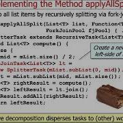 Evaluating The ApplyAllSplit Java Fork Join Framework Programming Model