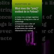 Python Qn 26 Python Questions And Answers Tech NS Arena Programmingquiz