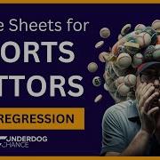 Google Sheets For Sports Bettors 23 REGRESSION
