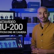 Datavideo KMU 200 Production Switcher Live Stream A Multicam Production With Just One 4K Camera