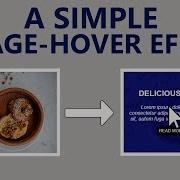 Image Hover Effect Using HTML And CSS