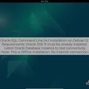 Oracle SQLcl 24 1 Installation On Debian 12 And Connect To Oracle Database 23c FREE