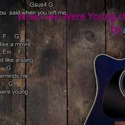 When We Were Young Chords By Adele Acoustic