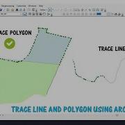 How To Trace Line And Polygon In ArcGIS