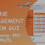 GUI For Airline Management System Using Java Part 3