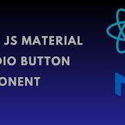 How To Use Reactjs Material Ui Radio Button Component