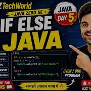 Java If Else Statement Day 5 Java Tutorial