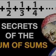 700 Years Of Secrets Of The Sum Of Sums Paradoxical Harmonic Series