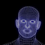 Realistic 3D Mesh Animation Of Human Speaking High Detail Wireframe Texture Real Time Facial Rig
