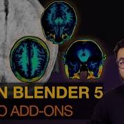 Turn A Real MRI Into A 3D Volume In Blender 5 No Add Ons