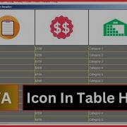 Java JTable Header With Icons How To Add Images To JTable Header Cells In Java Netbeans