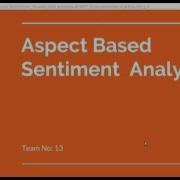 Aspect Based Sentiment Analysis