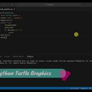 Best Python Turtle Graphics VS Code Python Pythonprogramming Turtle