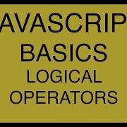 JavaScript Basics Tutorial 16 Logical Operators