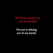 Sonne Rammstein Lyrics English And German