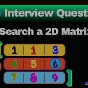 Search A 2D Matrix LeetCode 74 Binary Search Python Solution