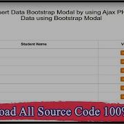 How To Insert Data Bootstrap Modal By Using Ajax PHP Insert Data Using Bootstrap Modal