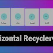 Horizontal Recyclerview OnClickListener Open New Activity Search Filter