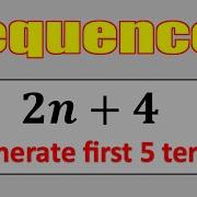 Learn How To Generate Terms Of A Sequence Sequences Generatingterms Termsofasequence