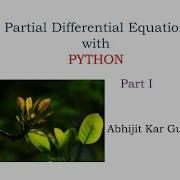 PDE With Python Part I