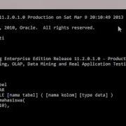 Create Table And Drop Table On Oracle
