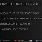 Encryption In VSCode How To Encrypt Text Files With Visual Studio Code