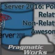 SQL Server 2016 Polybase реляционная нереляционная круто