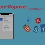 Ionic 5 17 Ion Popover