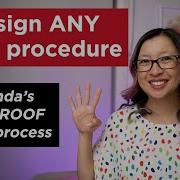 Design ANY Audit Procedure Amanda S 4 Step Process