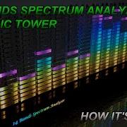 14 Band Spectrum Analyzer Part 3 Acrylic Tower