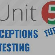 JUnit 5 Tutorial Exceptions