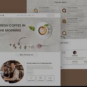 Complete Responsive Coffee Shop Website Design Tutorial Using HTML CSS JavaScript Step By Step