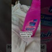 Use Vanish To Remove Stains Easily Hacks Stainremoval Washing