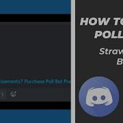 How To Setup Poll Bot Discord Very Easily On Your Discord Server Strawpolls
