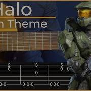 Halo Main Theme Simple Guitar Tab