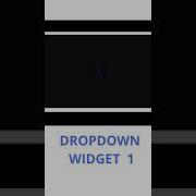 FLUTTERFLOW DROPDOWN WIDGET 1 Flutterflow Videotutorial Shorts Dropdown